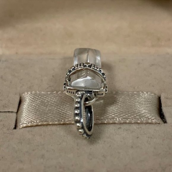 Pandora White Amulet Pendant - Picture 5 of 7